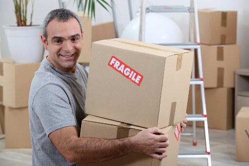 Secure document storage facility in Plumstead with organized archive boxes