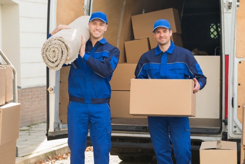 Professional packing and loading during a Plumstead move
